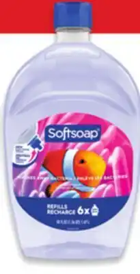 Walmart Softsoap liquid hand soap refill offer