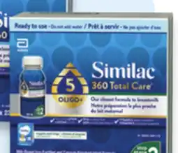 Walmart Similac 360 Total Care step 1 or 2 ready-to-feed formula offer