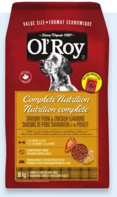 Walmart Ol' Roy dry dog food offer