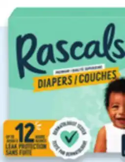 Walmart Rascals premium value pack diapers offer