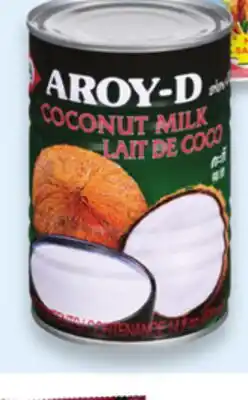 Walmart Aroy-D coconut milk offer