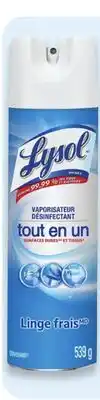 Walmart Lysol disinfectant spray offer