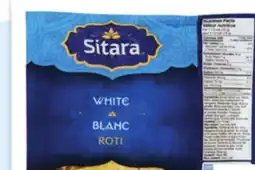 Walmart Sitara white or whole wheat roti offer