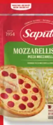 Walmart Saputo shredded cheese offer