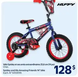 Walmart Spidey and His Amazing Friends 14 bike Huffy offer