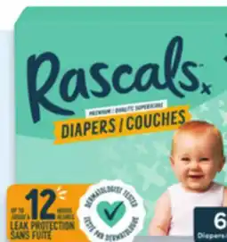 Walmart Rascals premium superpack diapers offer
