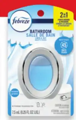 Walmart Febreze bathroom freshener offer