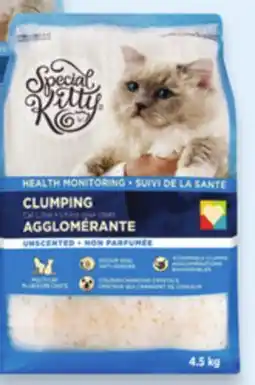 Walmart Special Kitty health monitoring cat litter offer