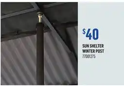 Canac Sun Shelter Winter Post offer