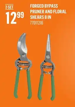 Canac Forged Bypass Pruner and Floral Shears 8in offer