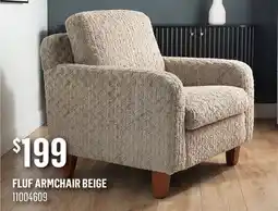 Canac Fluf Armchair Beige offer