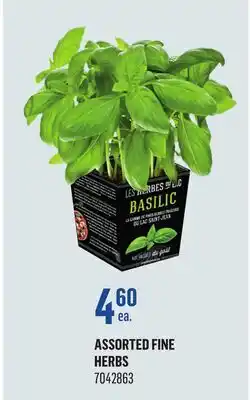 Canac Assorted Fine Herbs offer