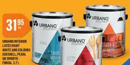 Canac Urbano Living Room & Bedroom Interior Latex Paint White&Colours3.7L offer
