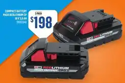 Canac Compact Battery Pack REDLITHIUM CP 18 V 3,0 Ah offer