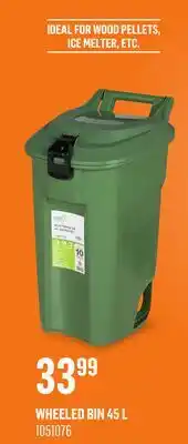 Canac Wheeled Bin 45L offer