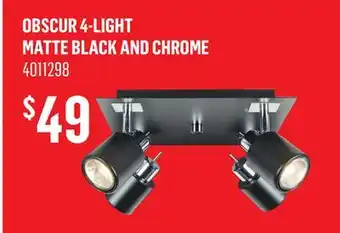Canac Obscur 4-Light Ceiling Mount offer