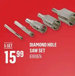 Canac Diamond Hole Saw Set offer