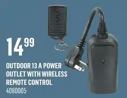 Canac Outdoor 13 A Power Outlet With Wireless Remote Control offer
