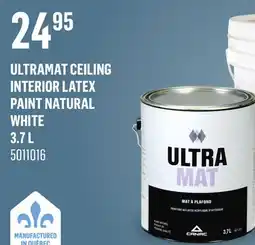 Canac UltraMat Ceiling Interior Latex Paint Natural White offer