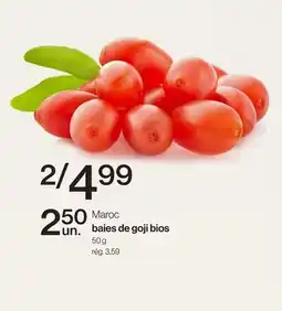 Avril baies de goji bios offer