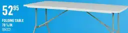 Canac Folding Table offer