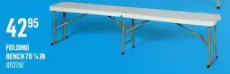 Canac Folding Bench 707/8in offer