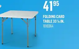 Canac Folding Card Table 331/8in offer