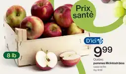 Avril Pommes McIntosh bios offer
