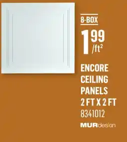 Canac Encore Ceiling Panels offer