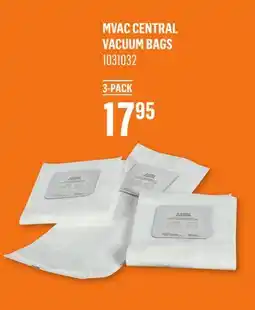 Canac Mvac Central Vacuum Bags offer