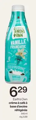Avril Earth's Own crème à café à base d'avoine réfrigérée offer