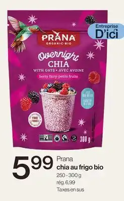 Avril chia au frigo bio offer