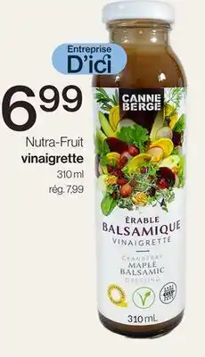 Avril Nutra-Fruit vinaigrette offer
