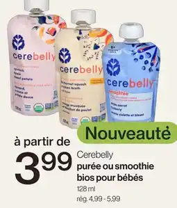 Avril Purée ou smoothie bios pour bébés offer