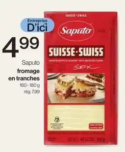 Avril Saputo fromage en tranches offer