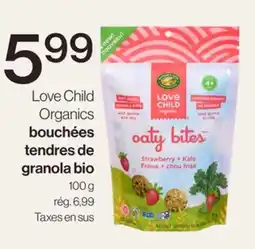 Avril bouchées tendres de granola bio offer