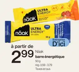 Avril Näak barre énergétique offer