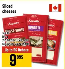 Mayrand Sliced cheeses offer