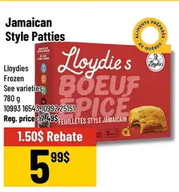 Mayrand Lloydies Jamaican Style Patties offer