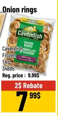 Mayrand Cavendish Frozen Onion rings offer