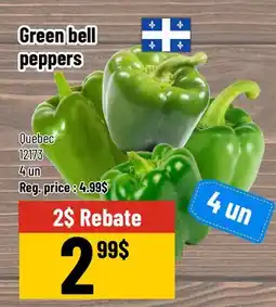 Mayrand Green bell peppers offer