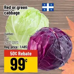 Mayrand Red or green cabbage offer