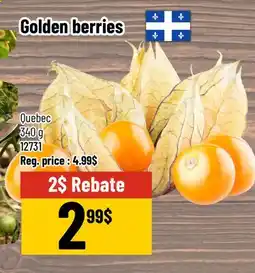 Mayrand Golden berries offer