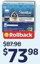 Walmart Similac 360 Total Care offer