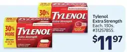 Walmart Tylenol Extra Strength offer