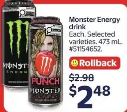 Walmart Monster Energy drink offer