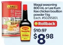Walmart Maggi seasoning offer