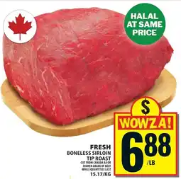 Food Basics Fresh boneless sirloin tip roast offer