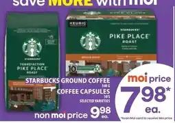 Food Basics Starbucks ground coffee offer