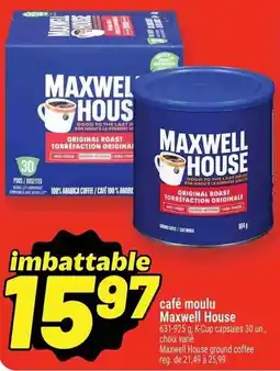 Metro maxwell house café moulu offer